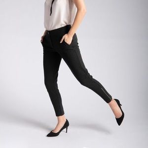 Betabrand skinny leg cigarette pants